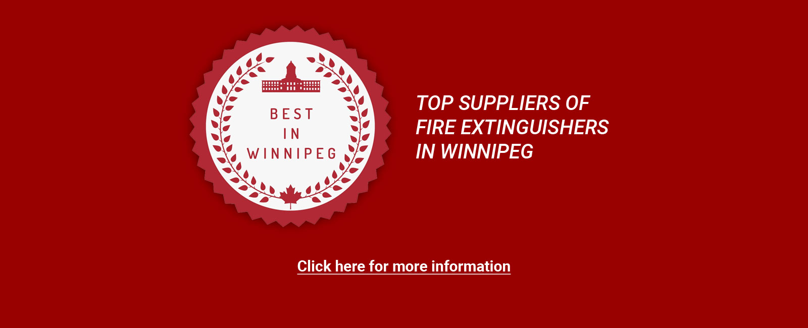 Top Suppliers of Fire Extinguishers in Winnipeg